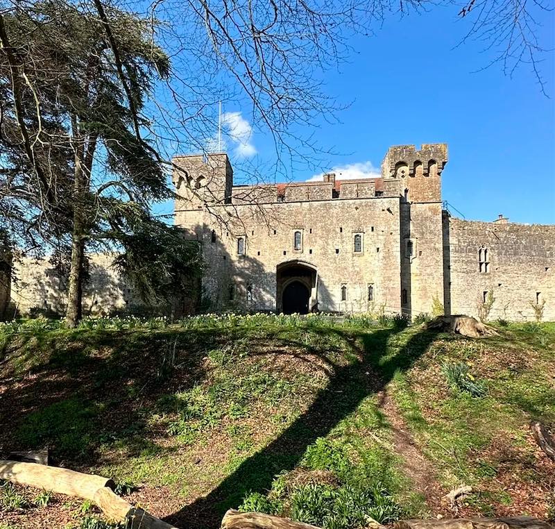 Caldicot Castle in Wales